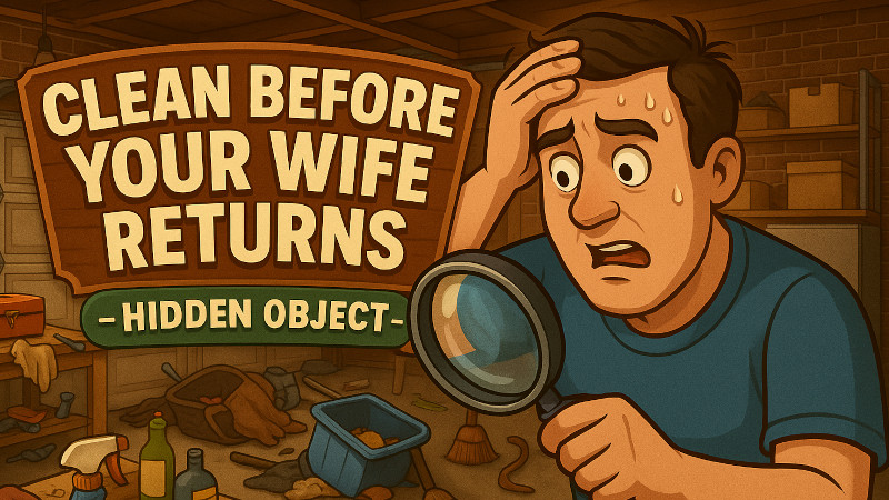 Clean Before Your Wife Returns – Hidden Object