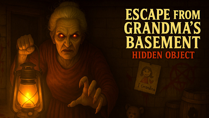 Escape From Grandma’s Basement - Hidden Object